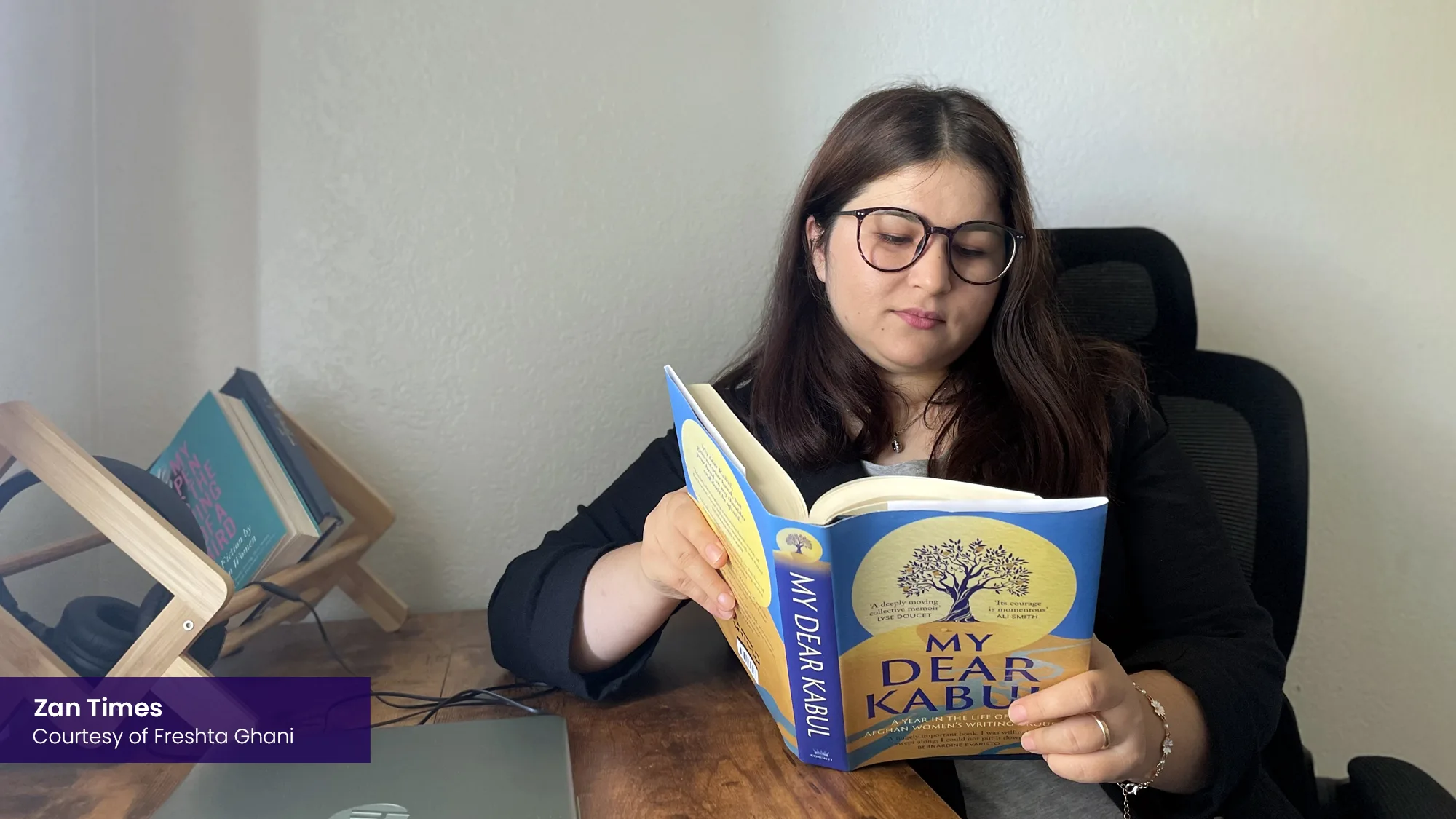 Freshta Ghani reading My Dear Kabul