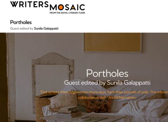 Portholes - WritersMosaic guest edition in collaboration with Untold Narratives