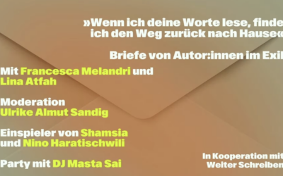 “When I Read Your Words, I Find My Way Back Home”: Letters from Authors in Exile at the Brecht House (Berlin)